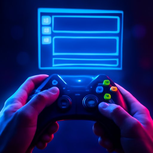 viptk game menu on tablet