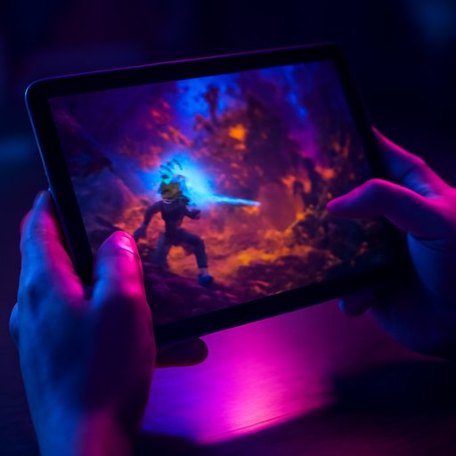 viptk app home dashboard on tablet